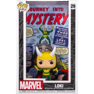 Funko Pop Marvel Loki Viaggio nel Mistero #85 Copertina di Fumetto Funko Pop Marvel Loki Viaggio nel Mistero #85 Copertina di Fumetto