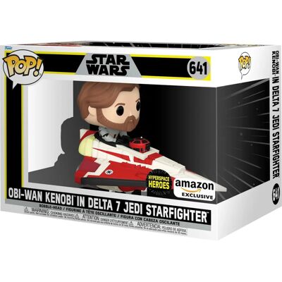 Funko Pop! Star Wars Obi-Wan Delta 7 Starfighter - Clone Wars Ride Funko Pop! Star Wars Obi-Wan Delta 7 Starfighter - Clone Wars Ride