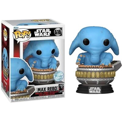 Funko Max Rebo Figura in Vinile Star Wars - Edizione del 40° anniversario Funko Max Rebo Figura in Vinile Star Wars - Edizione del 40° anniversario