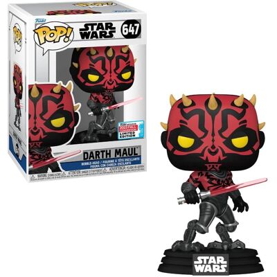 Funko Darth Maul Cibernetico Star Wars NYCC 2023 - Action Figure Funko Darth Maul Cibernetico Star Wars NYCC 2023 - Action Figure