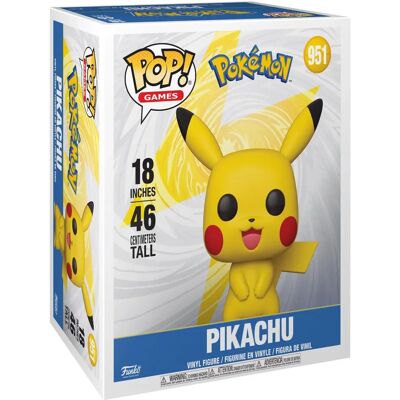Funko Pikachu Mega Pop-figura - Pokémon - 46cm Funko Pikachu Mega Pop-figura - Pokémon - 46cm
