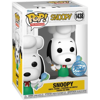 Funko Snoopy - Figurine Chef Snoopy - Collection Peanuts - Publicité Funko Snoopy - Figurine Chef Snoopy - Collection Peanuts - Publicité