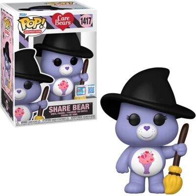 Funko Share Bear (Strega) - Care Bears - Esclusivo NYCC 2024 Funko Share Bear (Strega) - Care Bears - Esclusivo NYCC 2024