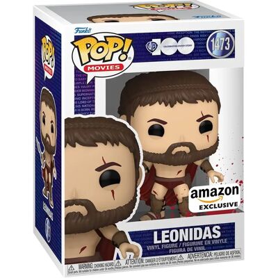 Funko POP! Leonidas (Sangriento) - 300 Película - Figura de vinilo coleccionable - Exclusiva Funko POP! Leonidas (Sangriento) - 300 Película - Figura de vinilo coleccionable - Exclusiva