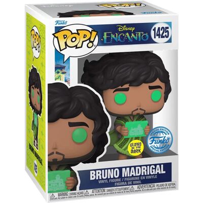 Funko Bruno Madrigal Hehkuva Vinyl-figuuri - Encanto Funko Bruno Madrigal Hehkuva Vinyl-figuuri - Encanto