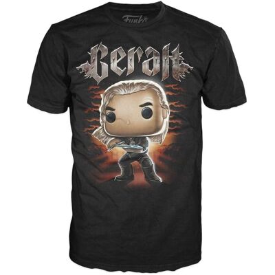Funko Geralt Training Schwarzes T-Shirt - The Witcher Funko Geralt Training Schwarzes T-Shirt - The Witcher
