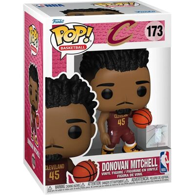 Funko NBA Legends Donovan Mitchell Cavs Vinyl-figuuri - 10cm Funko NBA Legends Donovan Mitchell Cavs Vinyl-figuuri - 10cm