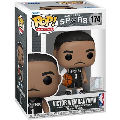 Funko Victor Wembanyama Spurs NBA Actionfigur - 10cm Funko Victor Wembanyama Spurs NBA Actionfigur - 10cm