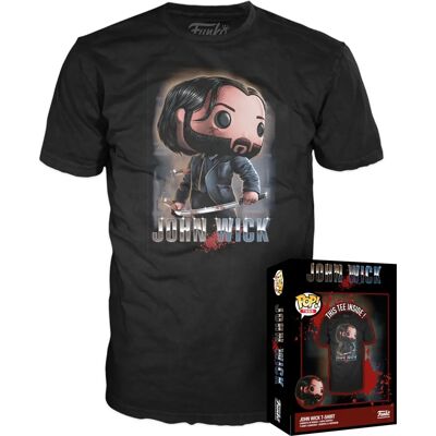 Funko John Wick 3 T-shirt - Casual svart T-shirt Funko John Wick 3 T-shirt - Casual svart T-shirt