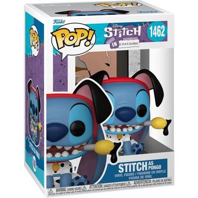 Funko Pop! Disney Stitch In Costume - Stitch Come Pongo N°1462 Funko Pop! Disney Stitch In Costume - Stitch Come Pongo N°1462