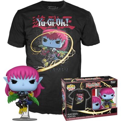 Funko Pop! Harpie Lady (Negro) Yu-Gi-Oh! Figura y Camiseta Funko Pop! Harpie Lady (Negro) Yu-Gi-Oh! Figura y Camiseta