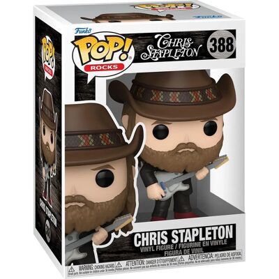 Figurka kolekcjonerska z winylu Funko Chris Stapleton - Około 11 cm - Licencjonowana Figurka kolekcjonerska z winylu Funko Chris Stapleton - Około 11 cm - Licencjonowana