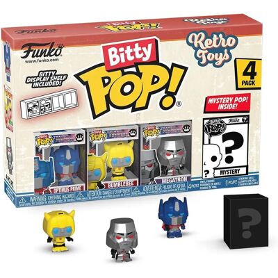Funko Bitty Pop! Brinquedos Retro 4-Pack - Série 2 Funko Bitty Pop! Brinquedos Retro 4-Pack - Série 2