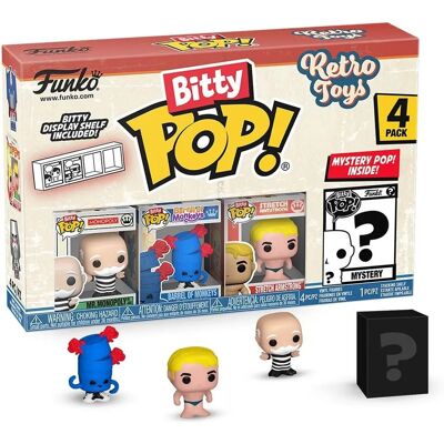 Funko Bitty Pop! Retro Toys 4-Pack - Series 4 Funko Bitty Pop! Retro Toys 4-Pack - Series 4
