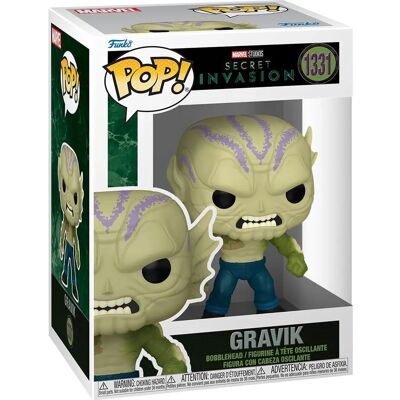 Funko Pop! Marvel: Invasión Secreta - Gravik Funko Pop! Marvel: Invasión Secreta - Gravik