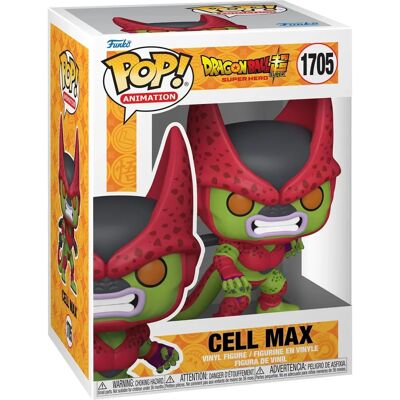 Funko Pop Cell Max - Dragon Ball Super: Super Hero Funko Pop Cell Max - Dragon Ball Super: Super Hero
