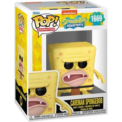 Funko Pop! Caveman SpongeBob - 25th Anniversary Funko Pop! Caveman SpongeBob - 25th Anniversary
