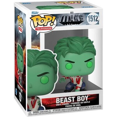Figura de vinilo Funko Beast Boy DC Comics - 9cm - Serie TV POP! Figura de vinilo Funko Beast Boy DC Comics - 9cm - Serie TV POP!