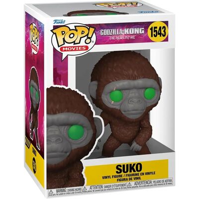 Funko Pop! Películas: Godzilla x Kong El Nuevo Imperio - Suko N°1543 Funko Pop! Películas: Godzilla x Kong El Nuevo Imperio - Suko N°1543