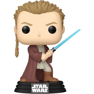 Funko Pop! Star Wars: La Minaccia Fantasma 25° Anniversario - Giovane Obi-Wan Kenobi Funko Pop! Star Wars: La Minaccia Fantasma 25° Anniversario - Giovane Obi-Wan Kenobi