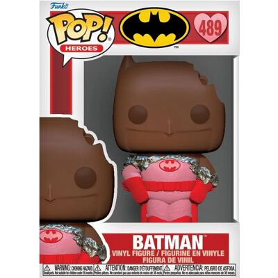 Funko Batman Czekoladowa figurka z winylu - POP! Bohaterowie nr 489 Funko Batman Czekoladowa figurka z winylu - POP! Bohaterowie nr 489