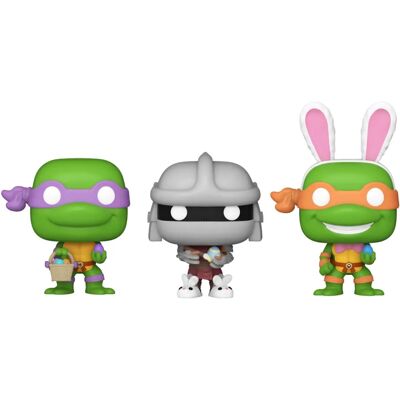 Funko Pocket Pop! 3er-Pack Donatello, Michelangelo, Shredder Teenage Mutant Ninja Turtles Funko Pocket Pop! 3er-Pack Donatello, Michelangelo, Shredder Teenage Mutant Ninja Turtles