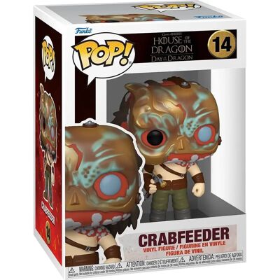 Funko Pop! TV Jogo dos Tronos: Casa do Dragão - Alimentador de Caranguejo Funko Pop! TV Jogo dos Tronos: Casa do Dragão - Alimentador de Caranguejo