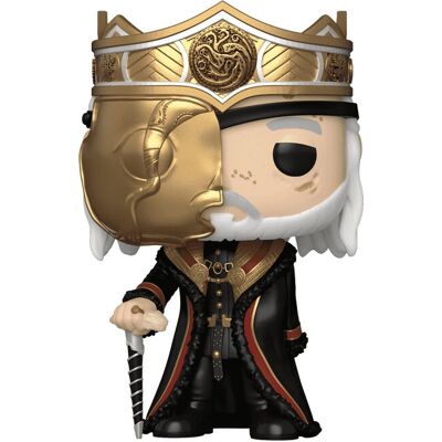 Funko Pop! TV Juego de Tronos: Casa del Dragón - Viserys Targaryen con Bastón Funko Pop! TV Juego de Tronos: Casa del Dragón - Viserys Targaryen con Bastón