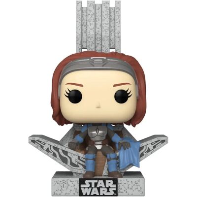 Funko Pop! Star Wars - Bo-Katan Kryze En El Trono Bobblehead N°669 Funko Pop! Star Wars - Bo-Katan Kryze En El Trono Bobblehead N°669