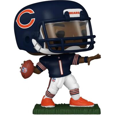 Figura de vinil NFL Justin Fields da Funko - 9 cm Colecionável Figura de vinil NFL Justin Fields da Funko - 9 cm Colecionável