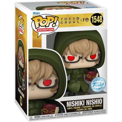 Funko Pop! Nishiki Nishio - Tokyo Ghoul: Re - Figura de Vinilo Coleccionable Funko Pop! Nishiki Nishio - Tokyo Ghoul: Re - Figura de Vinilo Coleccionable