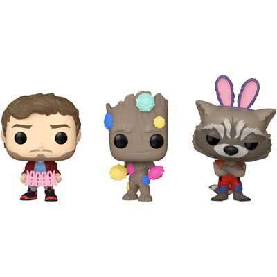 Funko Pocket Pop! Guardians of the Galaxy 3er-Pack - Sammlerstücke Funko Pocket Pop! Guardians of the Galaxy 3er-Pack - Sammlerstücke