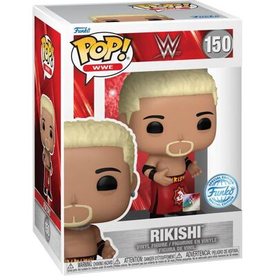 Funko Rikishi WWE Edición Exclusiva EE. UU. Figura de Vinilo Funko Rikishi WWE Edición Exclusiva EE. UU. Figura de Vinilo