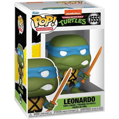 Funko Pop! TV: Ninja Turtles - Telewizja: - Leonardo N°1555 Funko Pop! TV: Ninja Turtles - Telewizja: - Leonardo N°1555