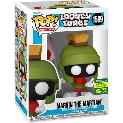 Funko Marvin le Martien Figurine en Vinyle - Looney Tunes 2024 SDCC Limitée Funko Marvin le Martien Figurine en Vinyle - Looney Tunes 2024 SDCC Limitée