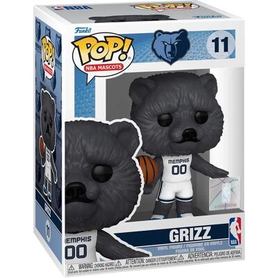 Funko Memphis Grizzlies Pop NBA Maskottchen Vinylfigur - 11,4 cm Funko Memphis Grizzlies Pop NBA Maskottchen Vinylfigur - 11,4 cm