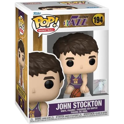 Funko NBA Legends: John Stockton Rookie Pop! Vinyl - Utah Jazz - Figurin Funko NBA Legends: John Stockton Rookie Pop! Vinyl - Utah Jazz - Figurin