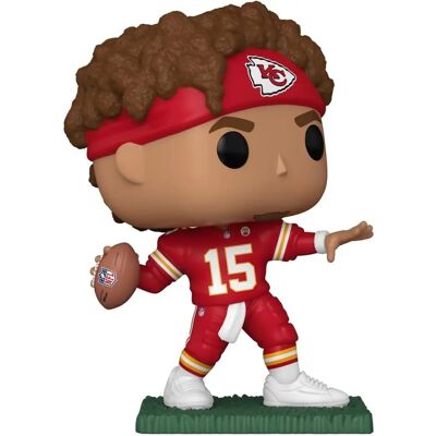 Figurinha de vinil vermelha do Funko Patrick Mahomes II - NFL: Chiefs Figurinha de vinil vermelha do Funko Patrick Mahomes II - NFL: Chiefs