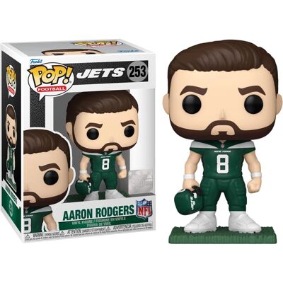 Funko Aaron Rodgers Jets - NFL Vinyl Figur - 4,25 Zoll Funko Aaron Rodgers Jets - NFL Vinyl Figur - 4,25 Zoll