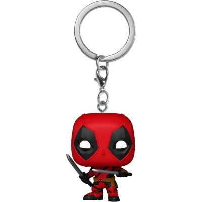 Funko Deadpool 3 Sleutelhanger - Marvel - Vinyl - Gelicentieerd Funko Deadpool 3 Sleutelhanger - Marvel - Vinyl - Gelicentieerd