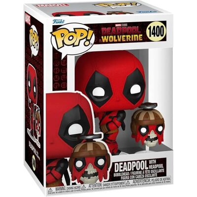 Funko Pop! Marvel: Deadpool 3 - Deadpool con Headpool Funko Pop! Marvel: Deadpool 3 - Deadpool con Headpool