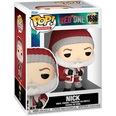Funko Red One Vinyl Figure - Nick 9 cm - Movies Pop! - FK79785 Funko Red One Vinyl Figure - Nick 9 cm - Movies Pop! - FK79785