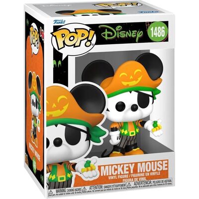 Funko Disney: Halloween Pirat Mickey Pop! Vinyl - 1486 Funko Disney: Halloween Pirat Mickey Pop! Vinyl - 1486