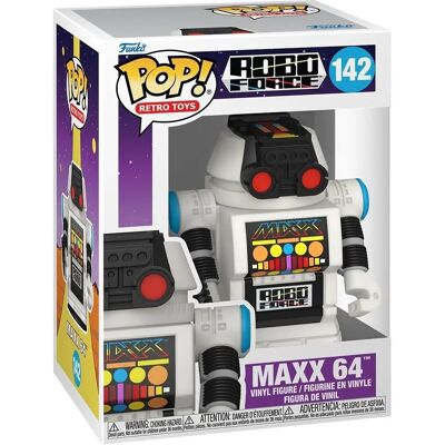 Funko Maxx 64 RoboForce vinylfigur - Retro leksaker Funko Maxx 64 RoboForce vinylfigur - Retro leksaker