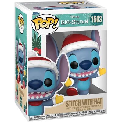 Funko Pop! Disney: Lilo und Stitch - Stitch mit Hut N°1503 Funko Pop! Disney: Lilo und Stitch - Stitch mit Hut N°1503