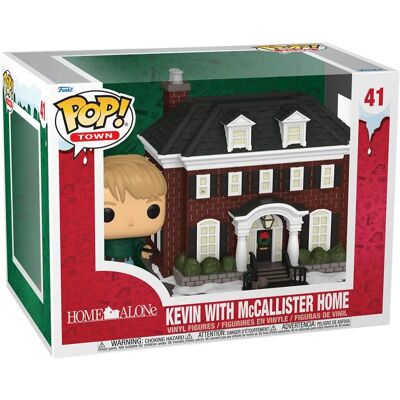 Funko Pop! Town: Home Alone - Kevin with Mcallister Home Funko Pop! Town: Home Alone - Kevin with Mcallister Home