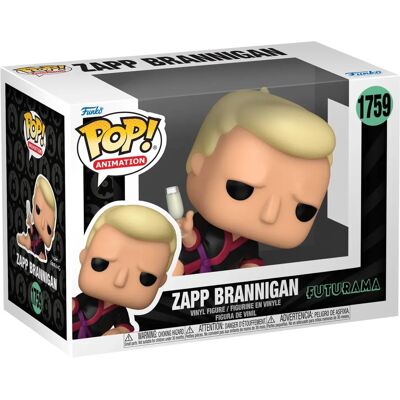 Funko Zapp Brannigan - Figura de vinilo Futurama - 9cm Funko Zapp Brannigan - Figura de vinilo Futurama - 9cm