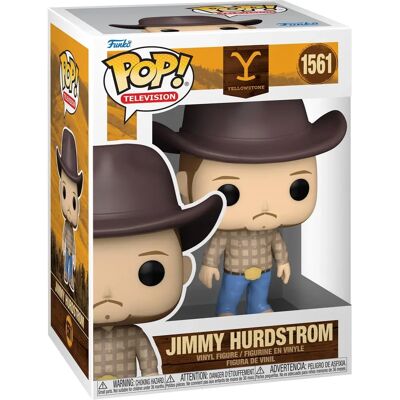 Figura de vinilo Funko Yellowstone Jimmy Hurdstrom - 11cm - Pop! TV Figura de vinilo Funko Yellowstone Jimmy Hurdstrom - 11cm - Pop! TV
