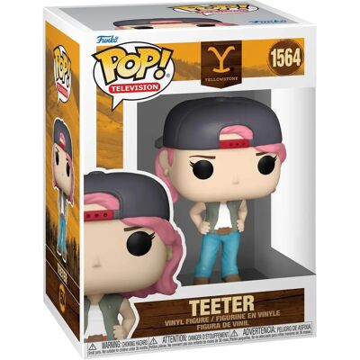 Funko Yellowstone Teeter Vinyl-Figur - 9,6 cm - TV-Serie Sammlerstück Funko Yellowstone Teeter Vinyl-Figur - 9,6 cm - TV-Serie Sammlerstück