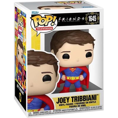 Funko Pop! Fernsehen: Friends (Die TV-Serie) - Die TV-Serie - Joey Tribbiani N°1645 Funko Pop! Fernsehen: Friends (Die TV-Serie) - Die TV-Serie - Joey Tribbiani N°1645